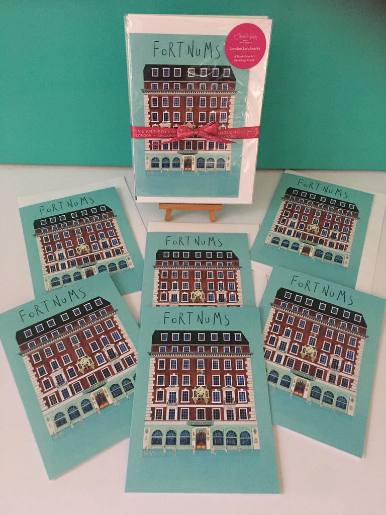 Artistic Architecture of London - Fortnums Greetings Cards