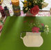 #ClareHaxbyFlowers 4 - Flowers from the Garden in a White Enamel Jug