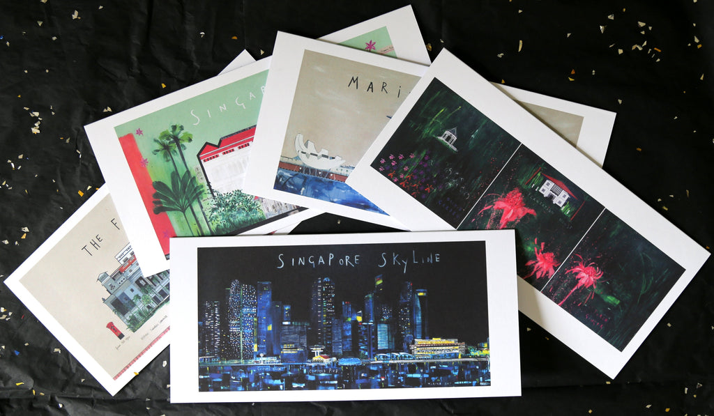 Singapore Greetings Cards - Landmarks Collection