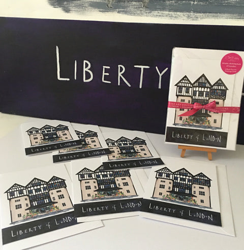 Artistic Architecture of London - Liberty Greetings Cards
